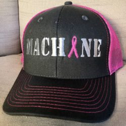 Breast Cancer Awareness MACHINE Hat