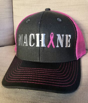 Breast Cancer Awareness MACHINE Hat